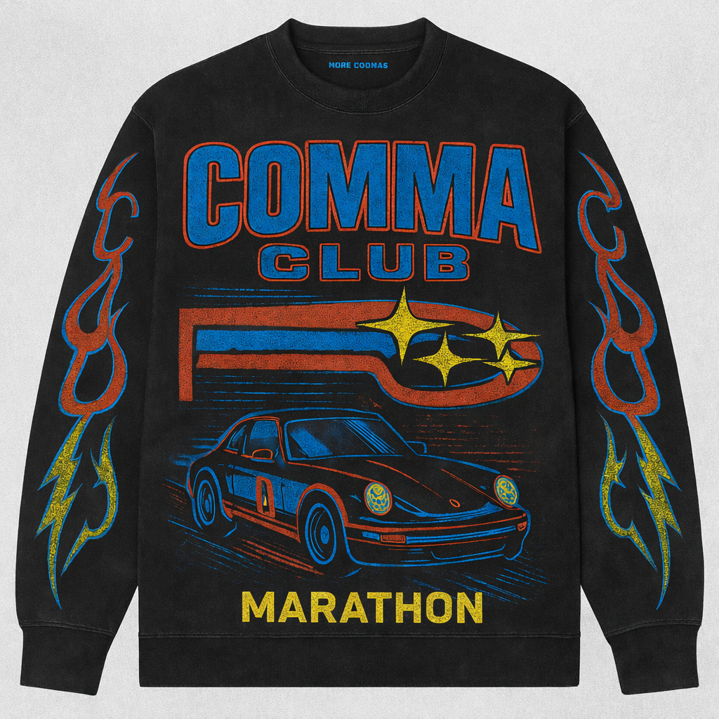 Black marathon Tee