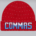 Red Dalmatian Beanie