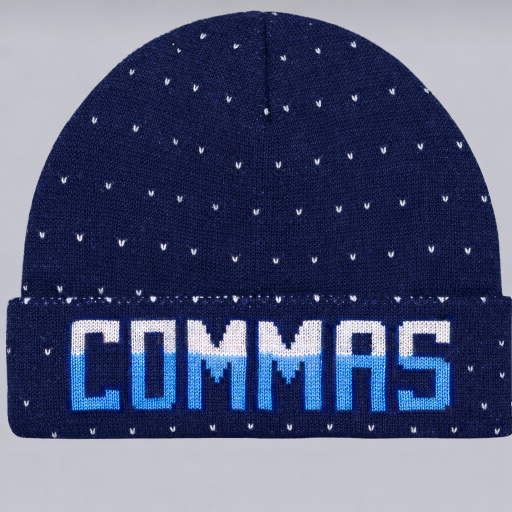 Blue Dalmatian Beanie